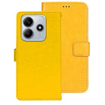 IDEWEI For Xiaomi Redmi Note 14 5G Stand Case Crazy Horse Texture Leather Phone Cover