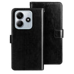 IDEWEI For Xiaomi Redmi Note 14 5G Stand Case Crazy Horse Texture Leather Phone Cover