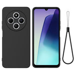 Liquid Silicone Case For Xiaomi Redmi 17C 4G / Poco C75 5G / Poco C75 4G / Redmi 14R 5G / 14C 4G Anti-Scratch Phone Cover with Hand Strap