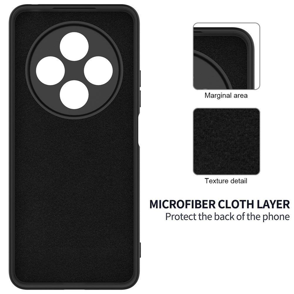 Liquid Silicone Case For Xiaomi Redmi 17C 4G / Poco C75 5G / Poco C75 4G / Redmi 14R 5G / 14C 4G Anti-Scratch Phone Cover with Hand Strap