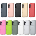 For Samsung Galaxy S25 Case with Card Holder TPU + PC Phone Back Cover