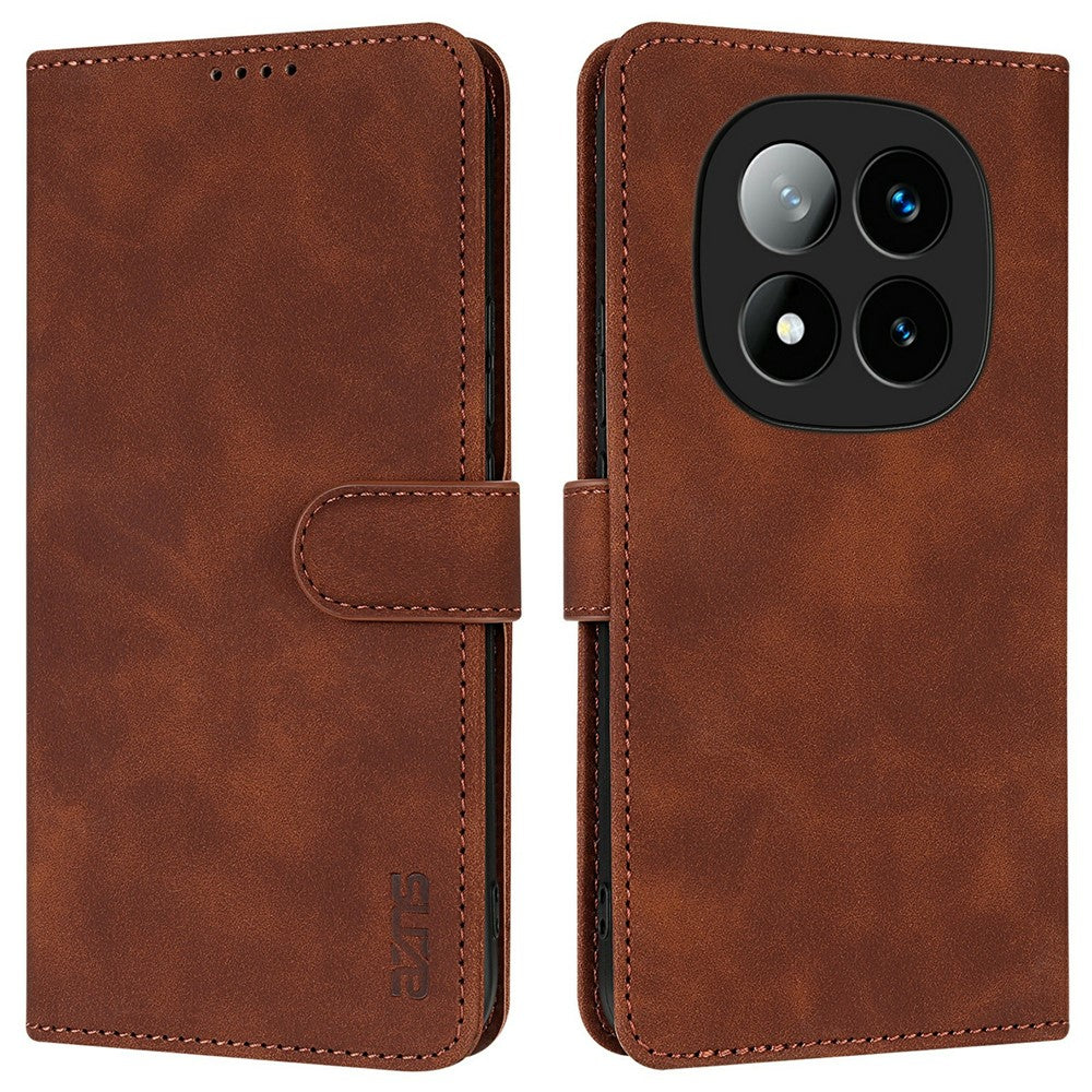 AZNS For Xiaomi Redmi Note 14 Pro+ 5G Case PU Leather Wallet Phone Cover
