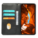 For Xiaomi Redmi Note 14 Pro+ 5G Case Strong Magnetic PU Leather Phone Cover Calf Texture