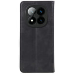 For Xiaomi Redmi Note 14 Pro+ 5G Case Strong Magnetic PU Leather Phone Cover Calf Texture