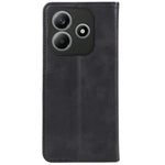 For Xiaomi Redmi Note 14 5G Case Strong Magnetic PU Leather Phone Cover Calf Texture