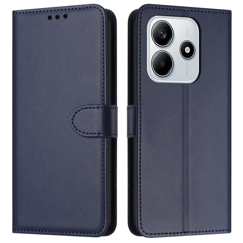 For Xiaomi Redmi Note 14 5G Wallet Phone Case Leather Stand Cover with Strap