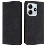 For Xiaomi Redmi Note 14 5G Case Imprinted Flower Wallet Stand Leather Phone Cover