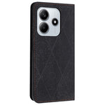 For Xiaomi Redmi Note 14 5G Case Imprinted Flower Wallet Stand Leather Phone Cover
