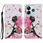 For Xiaomi Redmi Note 14 5G Case Pattern Printing Protective Leather Folio Phone Cover