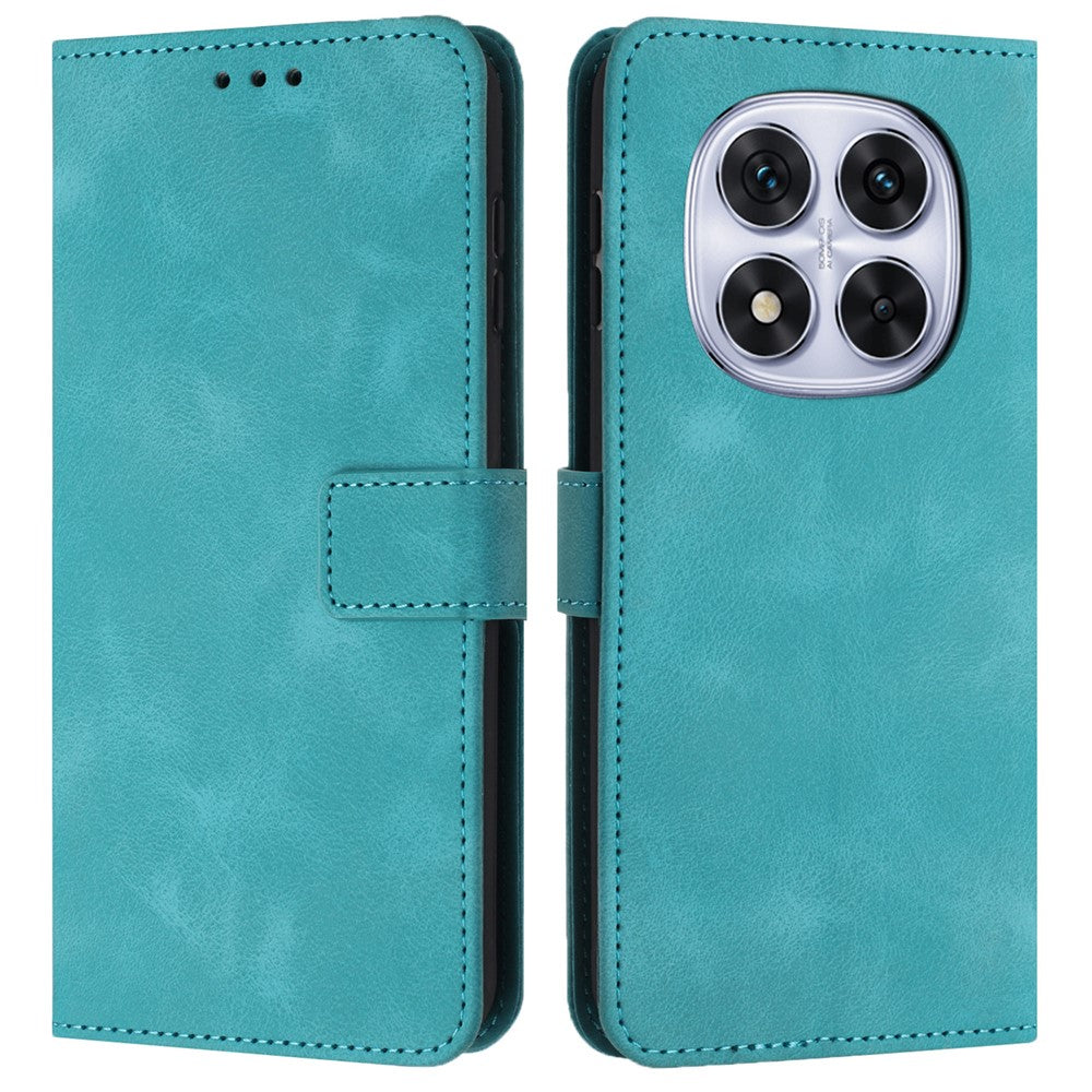 For Xiaomi Redmi Note 14 Pro+ 5G / Note 14 Pro 5G / Note 14 Pro 4G / Poco X7 5G Leather Case Solid Color Wallet Phone Cover