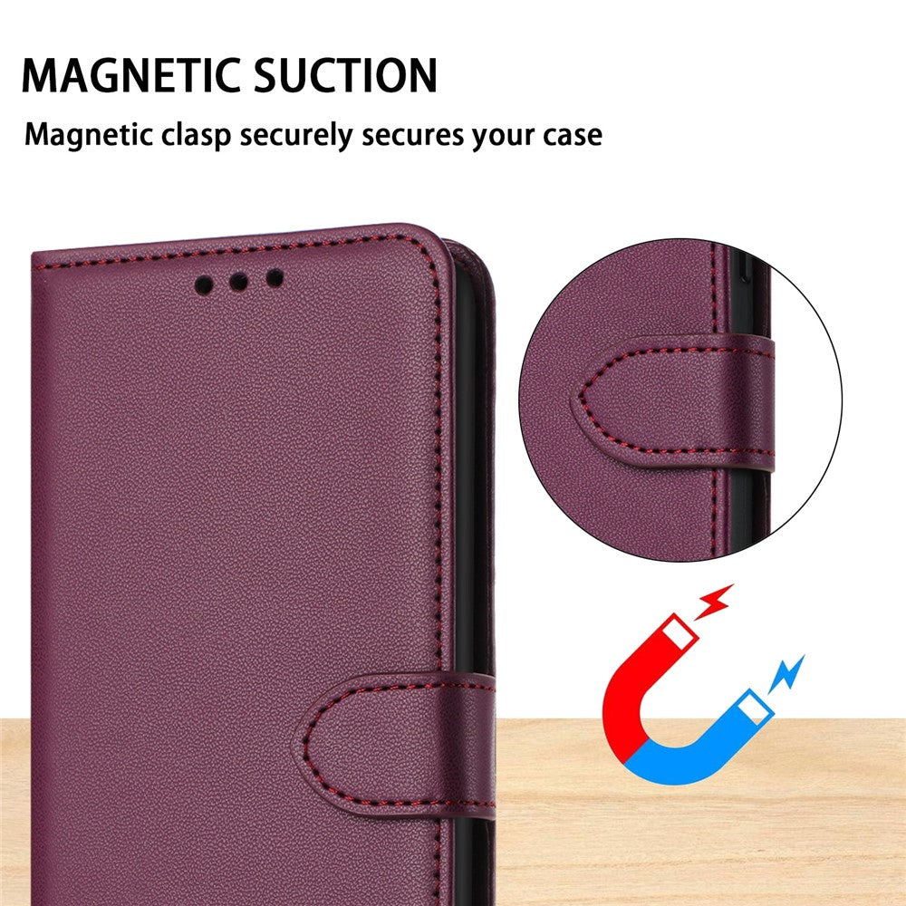 For Xiaomi Redmi Note 14 Pro+ 5G / Note 14 Pro 5G / Note 14 Pro 4G / Poco X7 5G Wallet Phone Case Leather Stand Cover with Strap