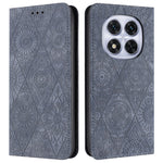 For Xiaomi Redmi Note 14 Pro+ 5G / Note 14 Pro 5G / Note 14 Pro 4G / Poco X7 5G Case Imprinted Flower Wallet Stand Leather Phone Cover