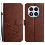 For Xiaomi Redmi Note 14 Pro+ 5G / Note 14 Pro 5G / Note 14 Pro 4G / Poco X7 5G Leather Case Line Pattern Wallet Phone Cover