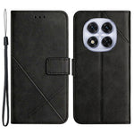 For Xiaomi Redmi Note 14 Pro+ 5G / Note 14 Pro 5G / Note 14 Pro 4G / Poco X7 5G Leather Case Line Pattern Wallet Phone Cover