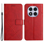 For Xiaomi Redmi Note 14 Pro+ 5G / Note 14 Pro 5G / Note 14 Pro 4G / Poco X7 5G Leather Case Line Pattern Wallet Phone Cover