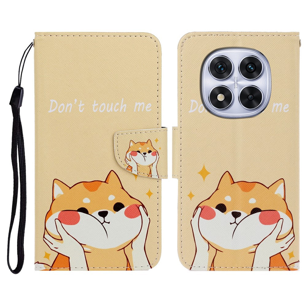 For Xiaomi Redmi Note 14 Pro+ 5G / Note 14 Pro 5G / Note 14 Pro 4G / Poco X7 5G Case Pattern Printing Leather Phone Cover