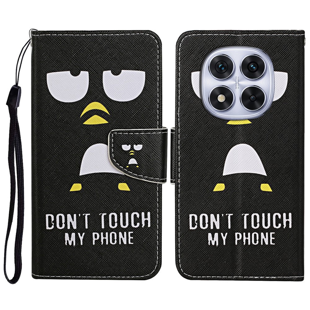 For Xiaomi Redmi Note 14 Pro+ 5G / Note 14 Pro 5G / Note 14 Pro 4G / Poco X7 5G Case Pattern Printing Leather Phone Cover