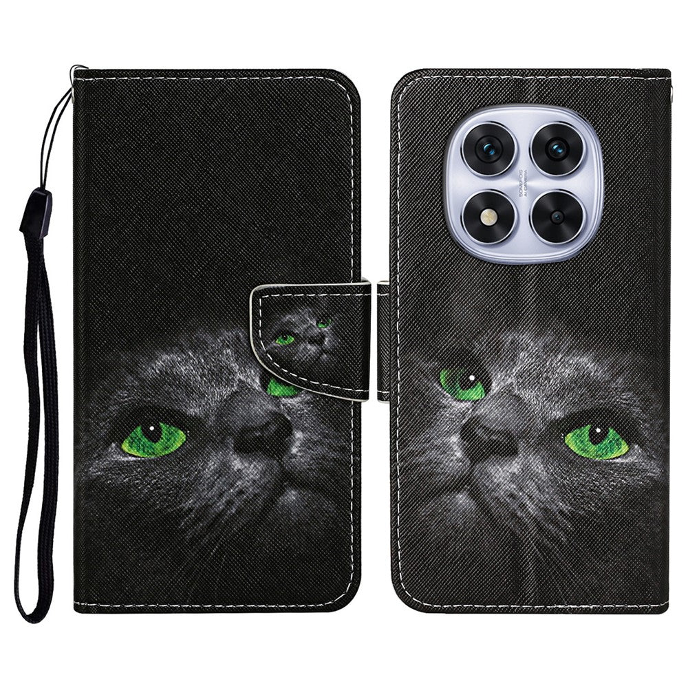 For Xiaomi Redmi Note 14 Pro+ 5G / Note 14 Pro 5G / Note 14 Pro 4G / Poco X7 5G Case Pattern Printing Leather Phone Cover
