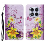 For Xiaomi Redmi Note 14 Pro+ 5G / Note 14 Pro 5G / Note 14 Pro 4G / Poco X7 5G Case Pattern Printing Leather Phone Cover