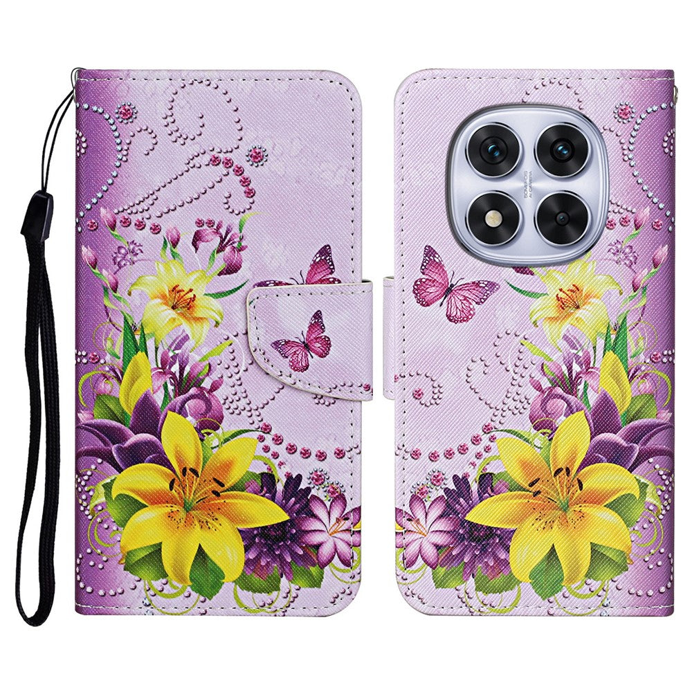 For Xiaomi Redmi Note 14 Pro+ 5G / Note 14 Pro 5G / Note 14 Pro 4G / Poco X7 5G Case Pattern Printing Leather Phone Cover