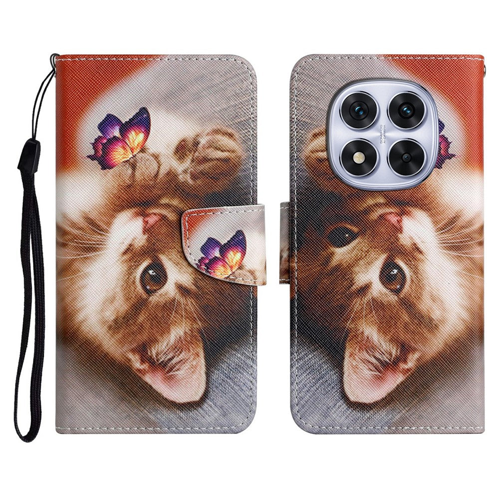 For Xiaomi Redmi Note 14 Pro+ 5G / Note 14 Pro 5G / Note 14 Pro 4G / Poco X7 5G Case Pattern Printing Leather Phone Cover