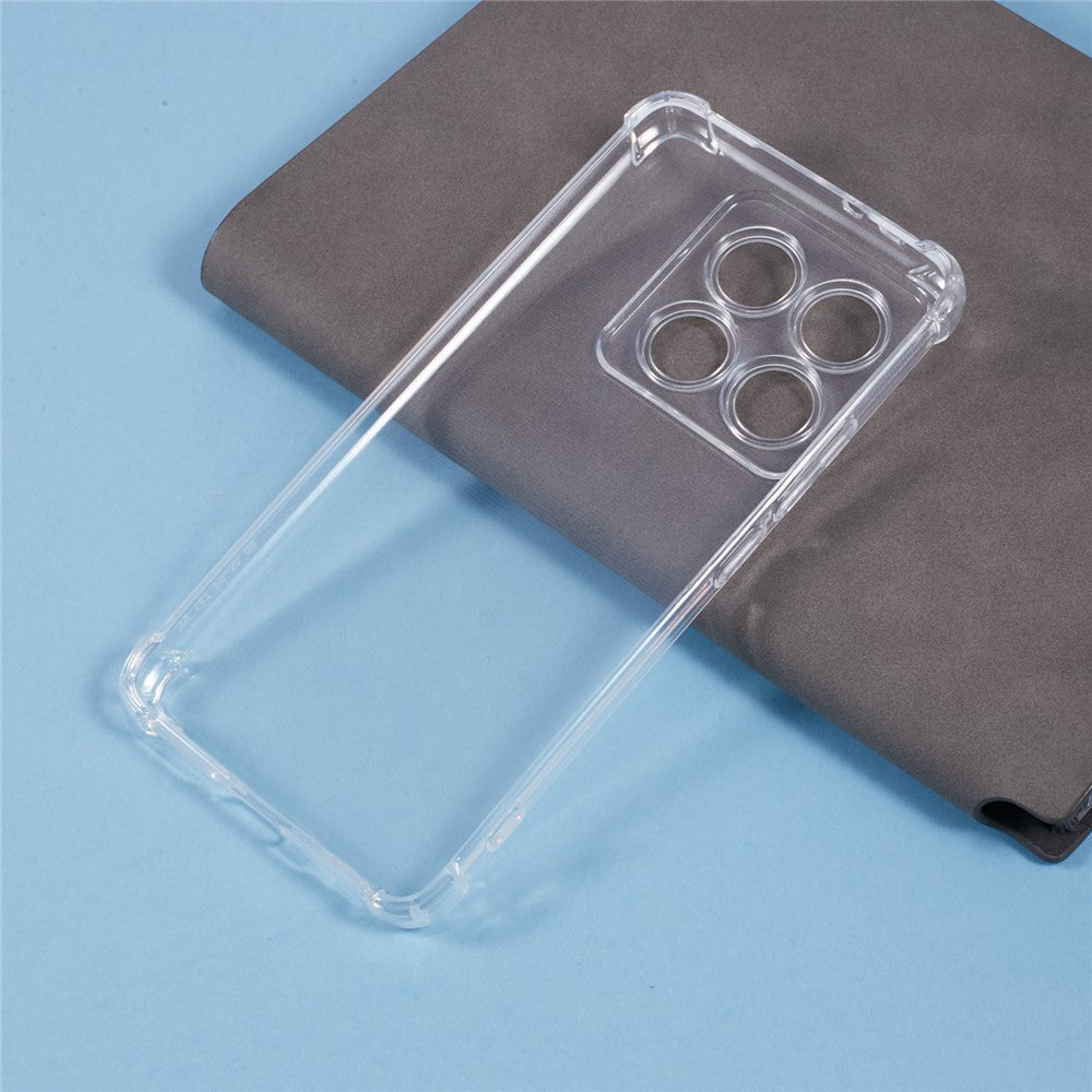 Bulk Purchasing Clear Phone Case For Xiaomi 14T Pro Reinforced Corner TPU Cover (Precise Cutout)