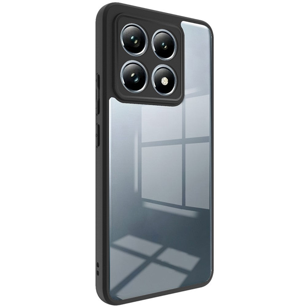 IMAK UX-9A Series for Xiaomi 14T Pro Clear Case TPU+PC Phone Cover Reinforced Corners