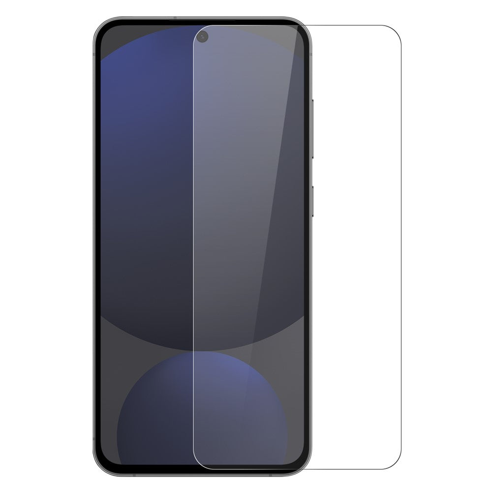 NORTHJO TPU-etui til Samsung Galaxy S25 + hærdet glas (understøtter fingeraftryksoplåsning)