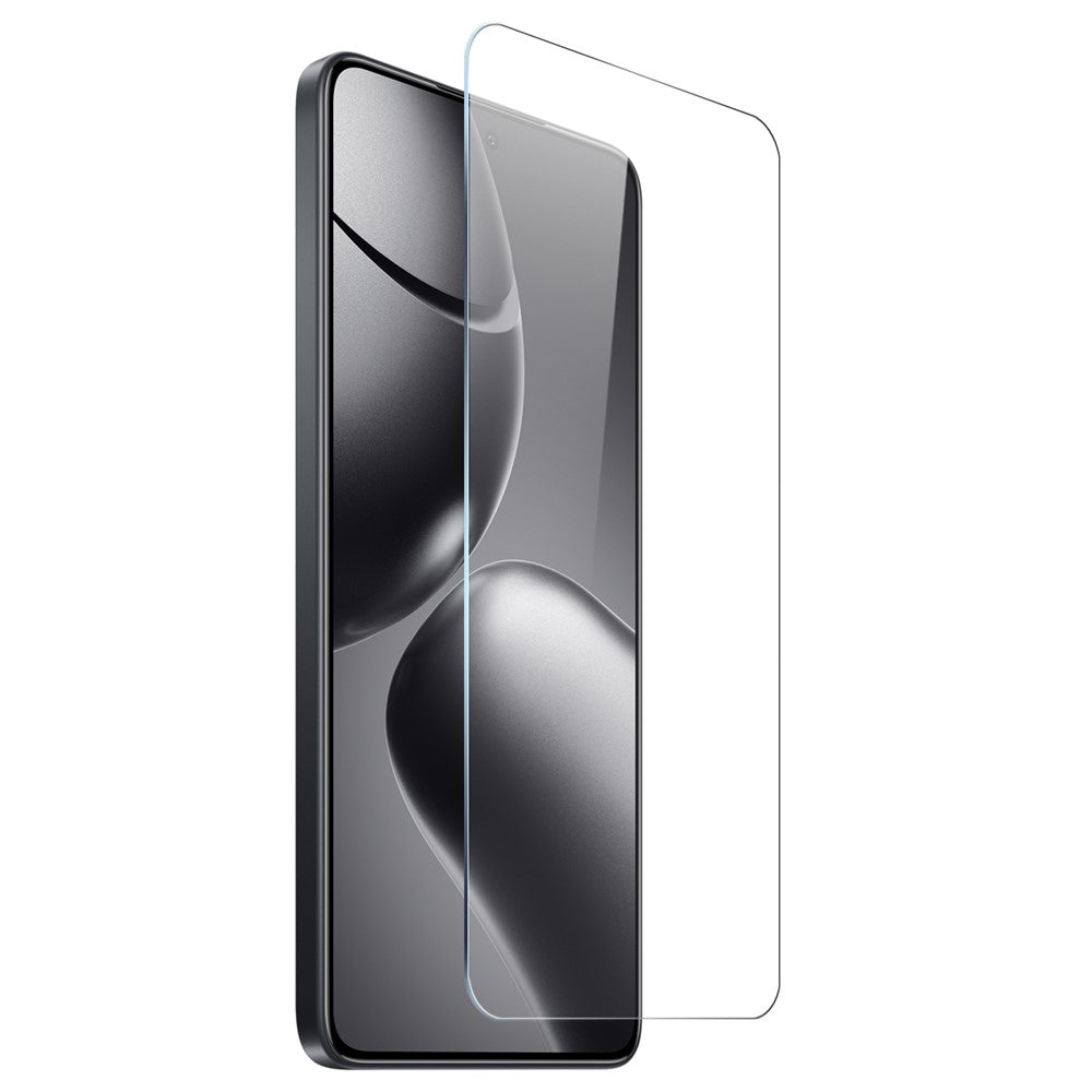 NORTHJO For Xiaomi 14T Pro Clear Case Soft TPU Phone Cover with Tempered Glass Screen Protector