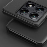 For Xiaomi 14T Phone Case Folio Flip PU Leather Stand Cover