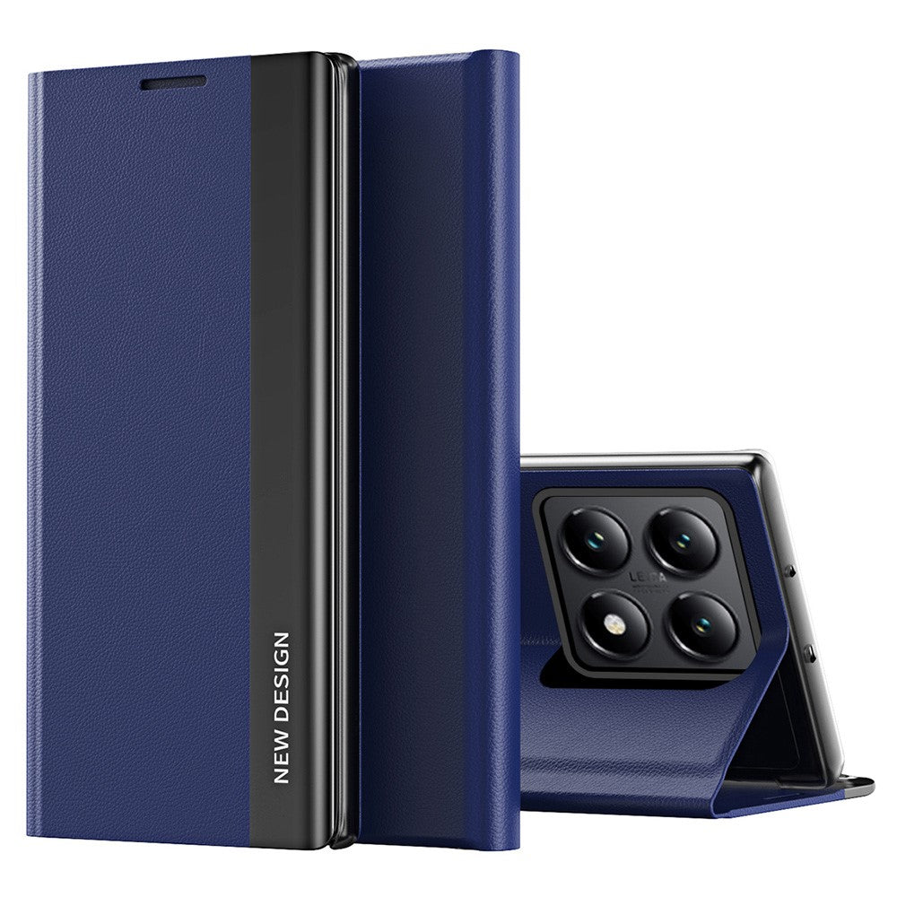 For Xiaomi 14T Case Anti-Drop Leather Phone Cover with Stand