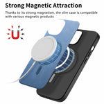 For Samsung Galaxy A06 4G Leather Back Magnetic Case Skin-Touch Phone Cover