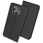 For Xiaomi Redmi Note 14 Pro 5G / Poco X7 5G Case PU Leather Phone Cover with Card Holder Stand Magnetic Closure