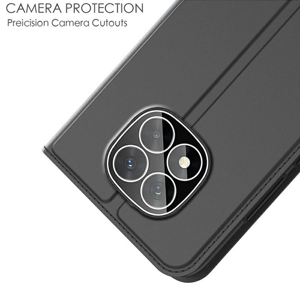 For Xiaomi Redmi Note 14 Pro 5G / Poco X7 5G Case PU Leather Phone Cover with Card Holder Stand Magnetic Closure