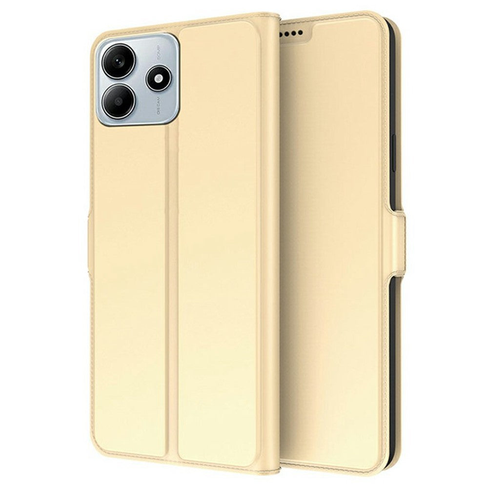 Xiaomi Redmi Note 14 5G-skal Stötsäkert TPU-innerskal Lädermobilskydd Kortplats