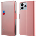 For Xiaomi Redmi Note 14 5G Case Stand PU Leather Phone Cover Card Holder Mirror