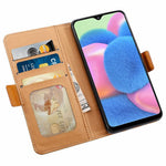 Xiaomi Redmi Note 14 5G-skal Färgskarvning PU-läderplånboksfodral