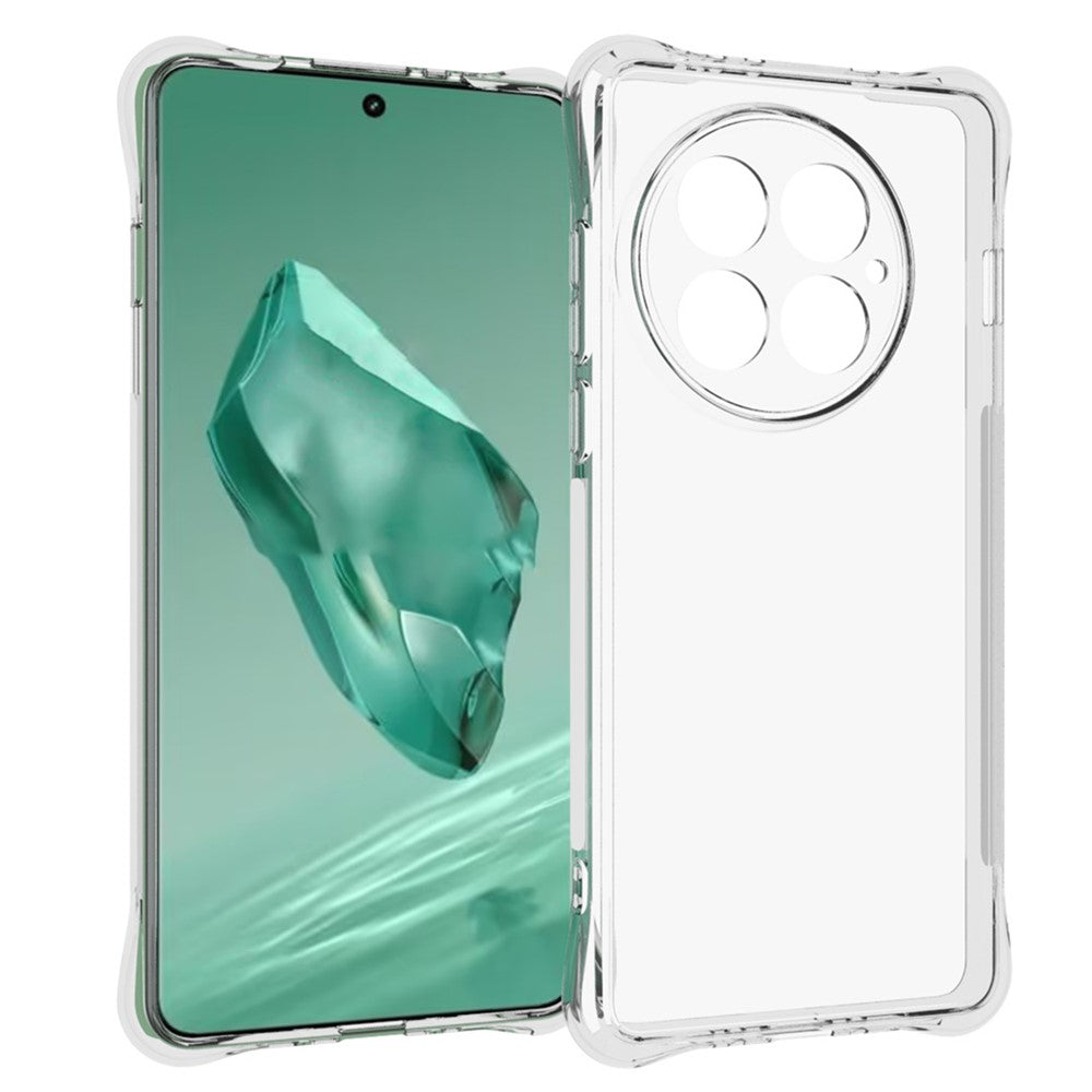 OnePlus 13 TPU-mobilskal Halkfritt transparent mobilmobilfodral