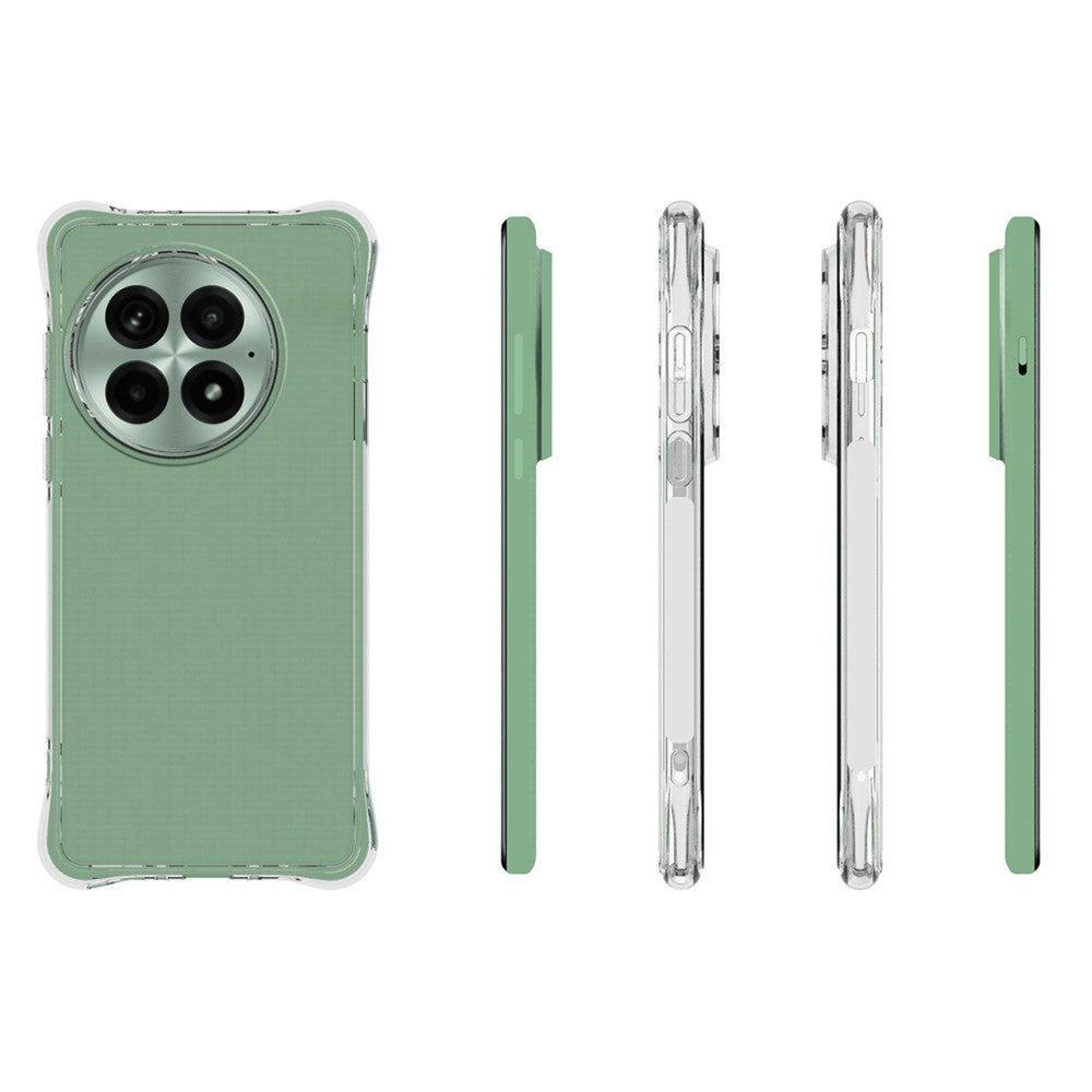 OnePlus 13 TPU-mobilskal Halkfritt transparent mobilmobilfodral