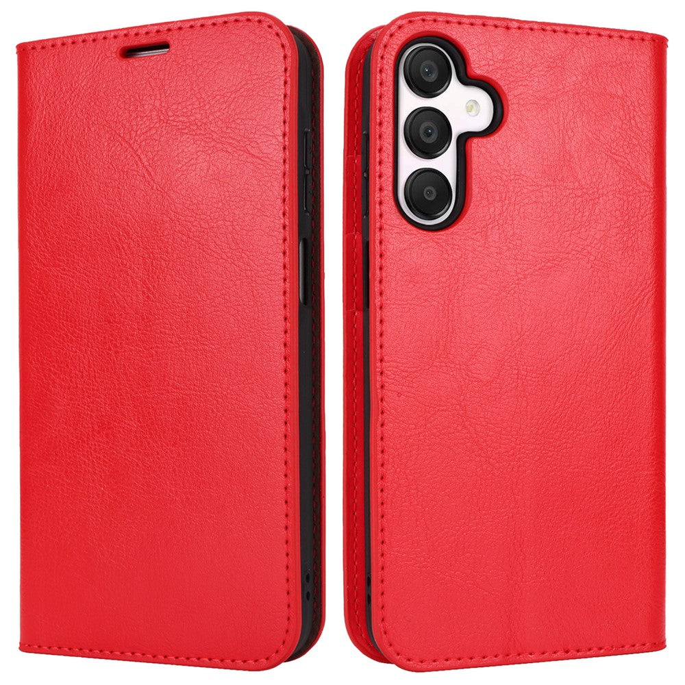 Til Samsung Galaxy A16 5G / 4G Etui Crazy Horse Tekstur Splitlæderpung Telefoncover