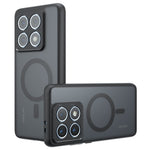 For Xiaomi 14T Pro Magnetic Case TPU+PC Matte Phone Cover