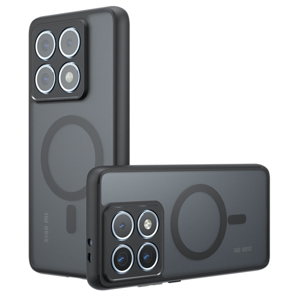 For Xiaomi 14T Pro Magnetic Case TPU+PC Matte Phone Cover