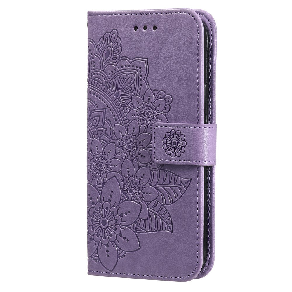 For Xiaomi Redmi Note 14 Pro+ 5G / Note 14 Pro 5G / Poco X7 5G Case Floral Pattern PU Leather Phone Cover
