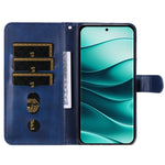For Xiaomi Redmi Note 14 Pro+ 5G / Note 14 Pro 5G / Poco X7 5G Case Zipper Wallet Calf Texture PU Leather Phone Cover
