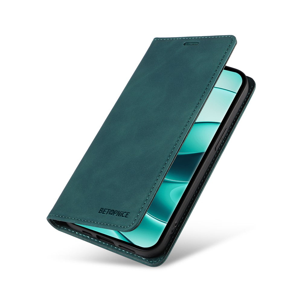 BETOPNICE 003 For Xiaomi Redmi Note 14 Pro+ 5G / Note 14 Pro 5G / Poco X7 5G Wallet Case Leather Phone Cover with Stand