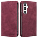BETOPNICE 003 For Samsung Galaxy S25 Wallet Case Leather Phone Cover with Stand