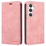 BETOPNICE 003 For Samsung Galaxy S25 Wallet Case Leather Phone Cover with Stand