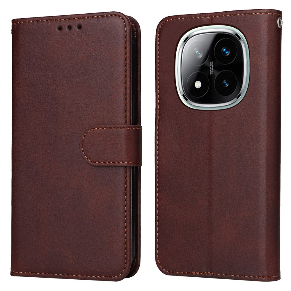 For Xiaomi Redmi Note 14 Pro+ 5G / Note 14 Pro 5G / Poco X7 5G Case Wallet PU Leather Folio Flip Phone Cover