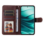 For Xiaomi Redmi Note 14 Pro+ 5G / Note 14 Pro 5G / Poco X7 5G Case Wallet PU Leather Folio Flip Phone Cover