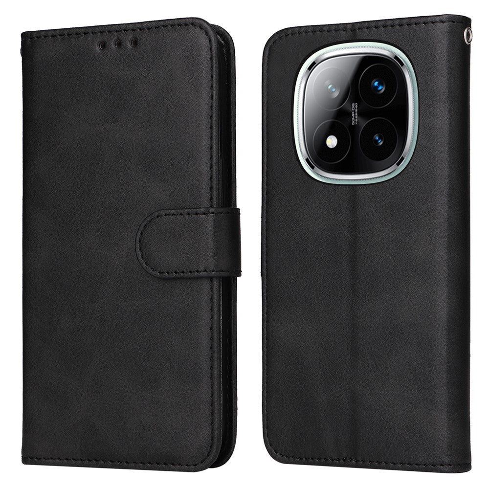 For Xiaomi Redmi Note 14 Pro+ 5G / Note 14 Pro 5G / Poco X7 5G Case Wallet PU Leather Folio Flip Phone Cover
